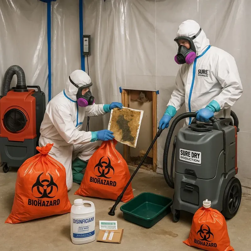Contaminated Water Handling Protocols process in Houston, MS