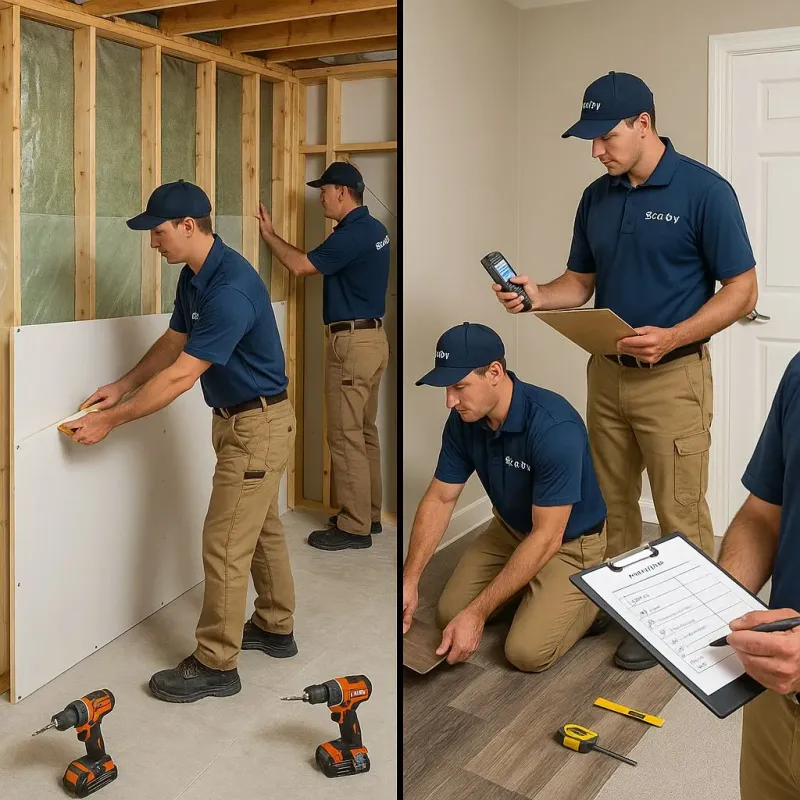 Repairs and Reconstruction process in Houston, MS